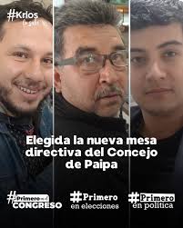 KrlosLoSabe Estos tres concejales liderarán la corporación edilicia paipana  en 2026: 👉Presidente: Juan Pablo Andrade 👉Primer vicepresidente: Henry  Duarte 👉Segundo vicepresidente: Kevin mesa