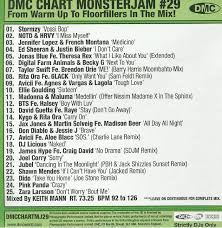 Dmc Chart Monsterjam 29 Strictly Dj Only