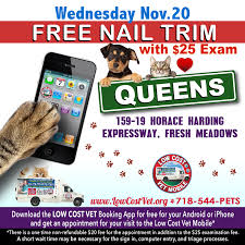 Pet's tend to see a visit to the home as a relaxing experience. Freebie At Low Cost Vet Mobile Queens Freshmeadows Veterinary Services Vets Low Cost