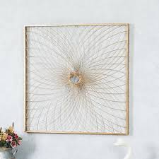 Starburst Square Metal Wall Decor In 2020 Flower Wall Decor Metal Wall Decor Metal Walls