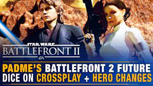 Battlefront Update Padme S Va On Battlefront 2 Future Dice On Cross Play Lightsaber Changes Youtube