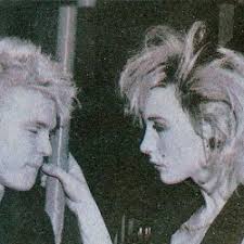 Steve Strange, Boy George, Marilyn and Billy Idol at the Blitz Club in the  80s