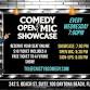 Wednesday Comedy Open Mic Showcase *Followed by Open Mic