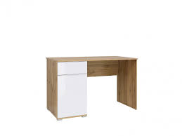 Choose traditional, modern designs or impressive executive desks. Modern White Gloss Oak Computer Desk Study Table Office Furniture 120cm Impact Furniture