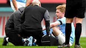 The belgian suffered an ankle injury and. Kevin De Bruyne Man City Midfielder Injured In Fa Cup Semi Final Against Chelsea Football News Sky Sports