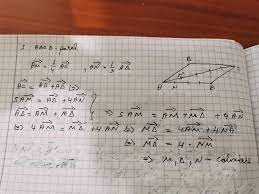 Punctele a,b si c sunt coliniare in aceasta ordine.aflati lungimea segmentului:a)ab,daca ac=20cm,bc=0,12dm. Se Considera Paralelogramul Abcd Si Punctele M Si N Astfel Incat Am 1 4 Ac Vectori Si An 1 3 Ab Brainly Ro