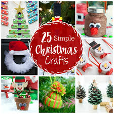 Forget buying new decorations this christmas. 25 Easy Christmas Crafts For All Ages Crazy Little Projects