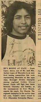 Passing of Stanley Carr, 1974 Mercedes High School Classmate and Boxing  Community Member