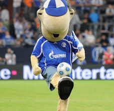 Nach dem abpfiff sammelte erwin die verlorene rote karte des schiedsrichters ein. Maskottchen Bilder Fotos Welt