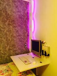 Space Saving Pc Desk That Hides The Monitor Too Ikea Hackers Pc Desk Space Saving Desk Space Saving