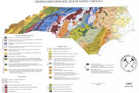 Geology North Carolina Map Map Geology