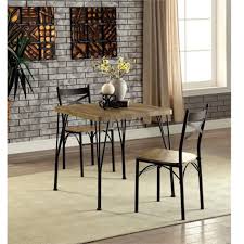 The furniture of america ballard industrial dining bench simply oozes technical, minimalist style. Industrial Style Dining Set Metal And Mdf Pvc Burlywood Dining Table And Chairs For Dining Room Ds 628 Buy Industrial Style Mdf Board With Pvc Dining Room Table And Chairs Burlywood For Dining
