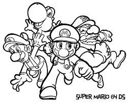 Super Mario And Luigi Coloring Pages Download Print Online Coloring Pages For Free Colo In 2020 Super Coloring Pages Mario Coloring Pages Avengers Coloring Pages