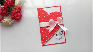 Love poems help you to express how you truly feel. How To Make A Love Card For Loved Ones Handmade Valentine Card Youtube