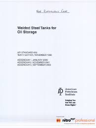 No annoying ads, no download limits, enjoy it and don't forget to bookmark and share the love! Api 650 10th Edition 1998 Welded Steel Tanks For Oil Storage