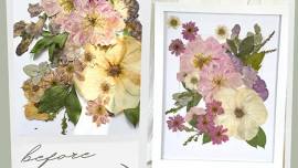 Color Correcting Pressed Flower Workshop