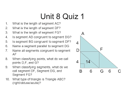 If bd=16, ea=5 and fc=3, what is the perimeter of triangle abc (add all sides of big triangle). Unit 8 Triangles This Unit Continues With Triangles Ppt Download