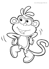 Print free dora coloring pages. Dora The Explorer Color Page Coloring Pages For Kids Cartoon Characters Coloring Pages Printable Coloring Pages Color Pages Kids Coloring Pages Coloring Sheet Coloring Page