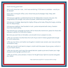 Oct 15 2020 Voting Prayer Parkview Presbyterian Church