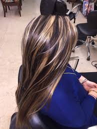 It is such a classic that it will never get old. Chunky Highlights Lowlights Hair Styles Hair Color Shades Winter Hairstyles