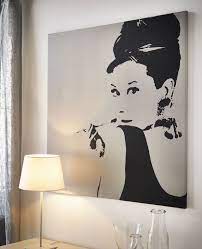 ikea nederland interieur online bestellen portrait wall home decor audrey hepburn pictures