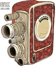 For scrapbooking, altered art, decopauge, jewelry, etc. Vintage Camera Hand Drawing Vectors Set 04 Free Download