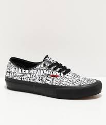 Globe has been a worldwide phenomenon, and it's clear to see why. Vans X Baker Authentic Pro Black White Skate Shoes Zumiez