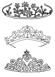 1 print out the crown template. Crown Princess Coloring Page Coloring Home