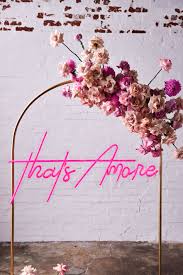 Neon Signs Thats Amore Want To Design Your Own Neon Sign Now Check Out The Neon Page On Our Website To Bui Wedding Neon Sign Neon Wedding Wedding Signs
