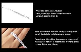 Saiz cincin dengan ukur lilit jari ialah : Cara Ukur Saiz Cincin Untuk Masuk Ke Jari Cenderahati Perkahwinan