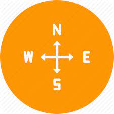 Arrow Direction East Navigation North South West Icon Download On Iconfinder Directions Navigation Icon
