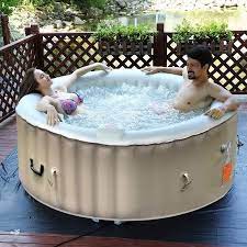They are really worth to consider if you want to have one in your backyard. Goplus Inflatable Bubble Massage Spa Hot Tub 4 Person White Walmart Com Inflatable Hot Tubs Hot Tub Hot Tub Outdoor