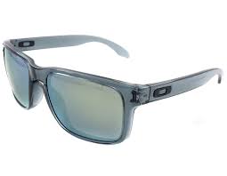 Oakley Holbrook 9102 46 Dark Grey Emerald Iridium Sunglasses
