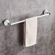 Bath towel storage is easy when you shop bed bath & beyond. Manufacturers Direct Selling European Style Vintage Bathroom Towel Bar Single Pole White Plated Towel Rack Bathroom Pendant Aliexpress