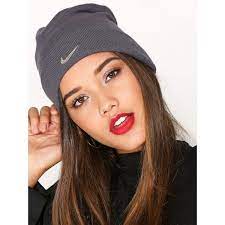 Nike Swoosh Beanie 19 Liked On Polyvore Featuring Accessories Hats Accessories Sport Grey Sports Fashion Womens Fashi Trendy Hat Nike Sports Nike Hat