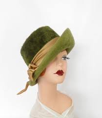 Vintage Fedora Hat 1960s Green Faux Fur Austria Kutz Retro Etsy Fedora Hat Steampunk Hat Hats Vintage