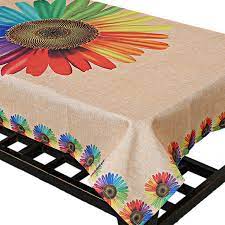 Design your own custom table covers using your original art, photography, or illustrations, and give your kitchen or dining room a brand new look. Buy Kuber Industries Sun Flower Design Jute 4 Seater Center Table Cover Gold Ctktc02067 Online At Low Prices In India Amazon In