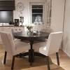 The round dining room furniture have prime qualities and discounts that give you value for money. 1