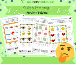 Find out about open enrollment for insurance and what your options are. Shape Puzzle Problem Solving Apple For The Teacher Ltd