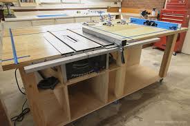 If you want to see more outdoor plans, we recommend you to check out the rest of. Remodelaholic Table Saw Workbench Building Plans With Rockler T Track System Table Saw Workbench Diy Router Table Table Saw