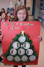 Christmas Tree Book Report Students Make Ornaments To Tell The Story Christmas Classroom Christmas School Christmas Reading