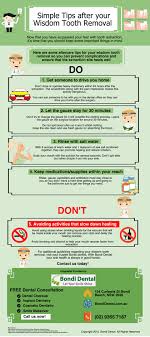 Next, place the gauze on top of the empty tooth socket or other procedure site. Simple Tips After Your Wisdom Tooth Removal Http Www Bondidental Com Au Wisdom Teeth Removal Wisdom Teeth Wisdom Teeth Recovery