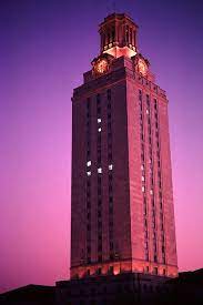 The Tower Aglow University Of Texas At Austin University Of Texas Austin Skyline The University Of Texas At Austin