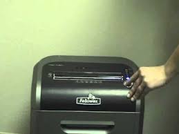 How To Oil A Fellowes Shredder Youtube