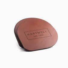 Prefer to go a more modern route? 3rd Anniversary Gift For Couple Personalized Beverage Coasters Craftive