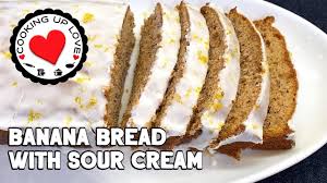 Added 1/3 cup chocolate chips to streusel and two pinches of kosher salt to streusel as well! Banana Bread Recipe With Sour Cream Award Winning Recipes Cooking Up Love Youtube