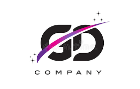 Website created by gd colon. Gotische Schrift Logo Design Gd G D Mit Purpurrotem Magentarotem Swoosh Vektor Abbildung Illustration Von Logo Swoosh 91238290