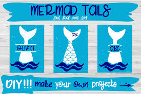 Download Mermaid Tail Svg Mermaid Monograms Mermaid Cut Files By Sweet Panda Store Thehungryjpeg Com
