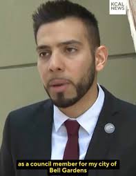 Jorgel Chavez, The Mayor of Bell Gardens, CA. has CANCELED 4th of July, due  to ICE raids.. MAYOR: "It's very unfortunate that these other times that  we're living through. It's my responsibility