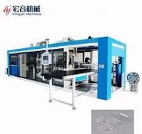 2022 New Multi Station Thermoforming Machines Plastic Compartment Hinged Box Thermoforming Machine with CE